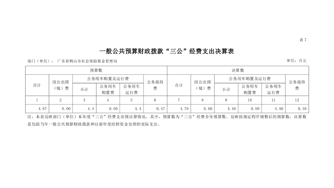 2020年廣東省鶴山市社會保險(xiǎn)基金管理局一般公共預(yù)算財(cái)政撥款“三公”經(jīng)費(fèi)支出決算表.png